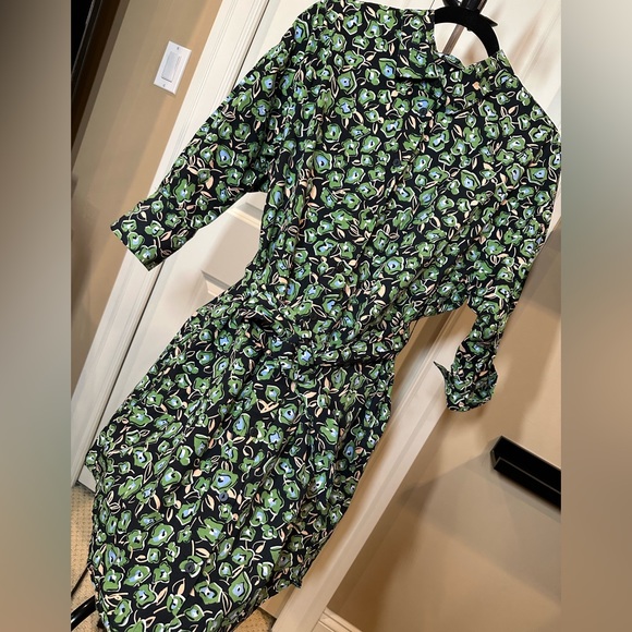 Floral Oversized Zara Shirt Dress - Picture 4 of 10